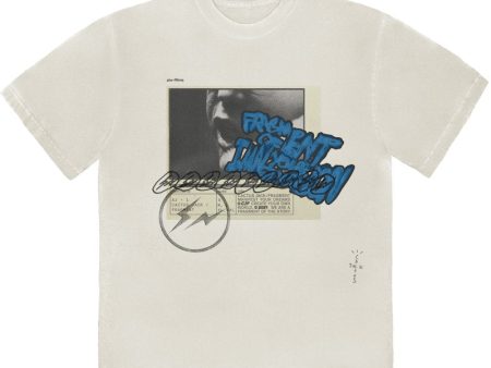 Travis Scott Cactus Jack For Fragment Manifest T-Shirt White Online Sale