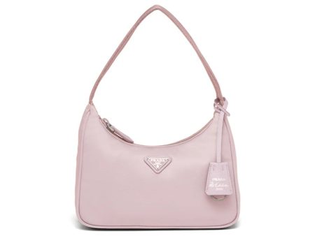 Prada Re-Edition 2000 Re-Nylon Mini Bag Alabaster Pink Discount