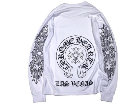 Chrome Hearts Las Vegas Exclusive L S T-Shirt White Discount