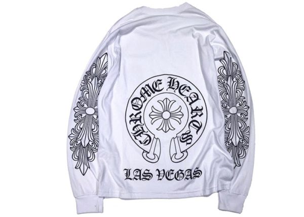 Chrome Hearts Las Vegas Exclusive L S T-Shirt White Discount