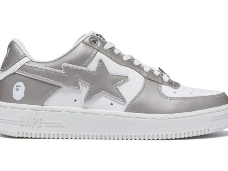 A Bathing Ape Bape Sta #4 Silver on Sale