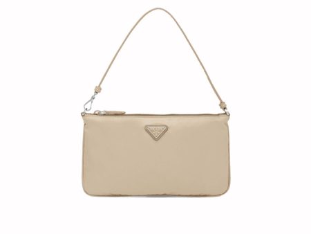 Prada Re-Nylon Mini Bag Desert Beige Hot on Sale