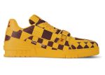 Louis Vuitton Lv Trainer Sneaker Damier Pop Yellow Online Sale