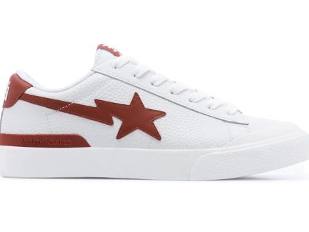 A Bathing Ape Mad Sta White Red Hot on Sale