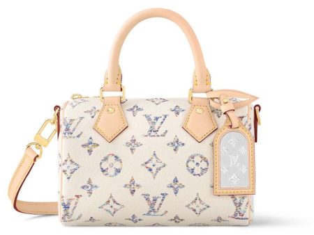 Louis Vuitton Speedy 20 Multicolor Beige Supply