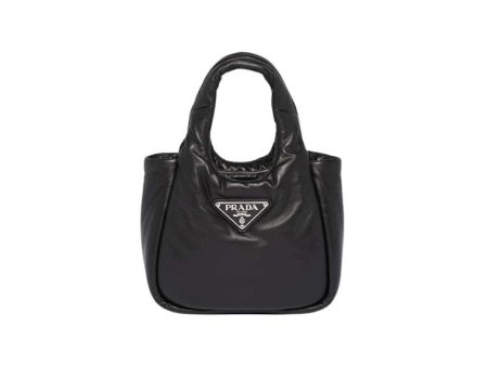 Prada Small Padded Soft Nappa-Leather Bag Black Fashion