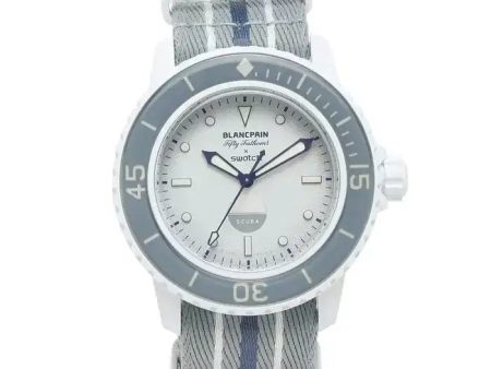 Swatch X Blancpain Antartic Ocean Discount