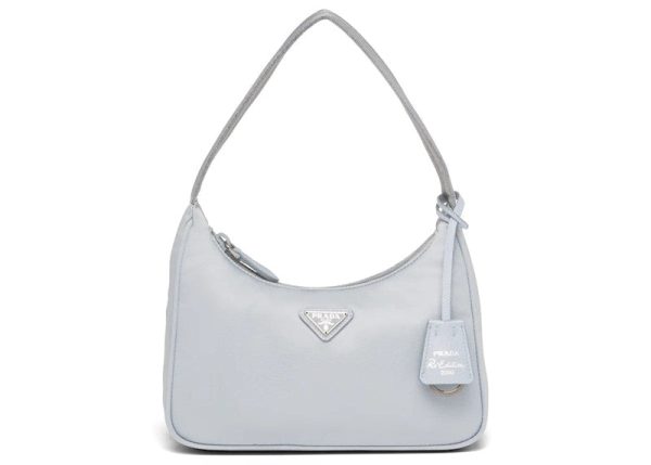 Prada Re-Edition 2000 Re-Nylon Mini Bag Cornflower Blue on Sale