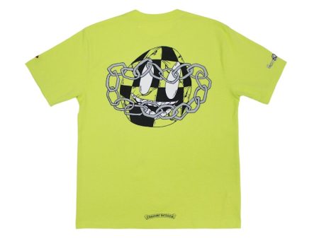 Chrome Hearts Matty Boy Link T-Shirt Lime Green Fashion