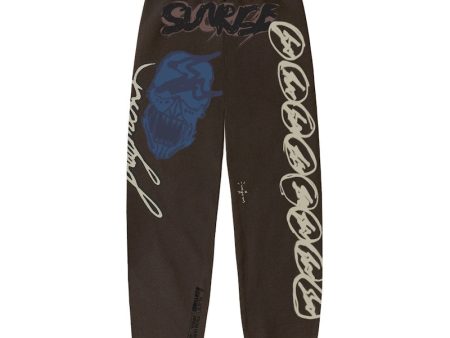 Travis Scott Cactus Jack For Fragment Sunrise Sweatpants Brown Discount