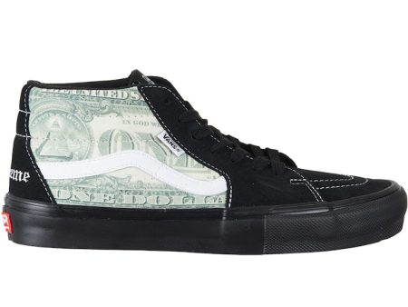 Vans Skate Grosso Mid Supreme Dollar Black Hot on Sale