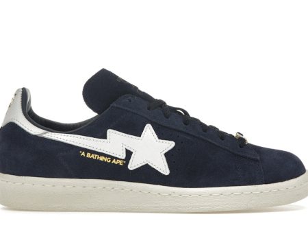 Adidas Campus 80S Bape Collegiate Navy Cheap