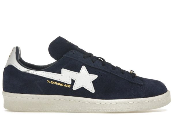 Adidas Campus 80S Bape Collegiate Navy Cheap