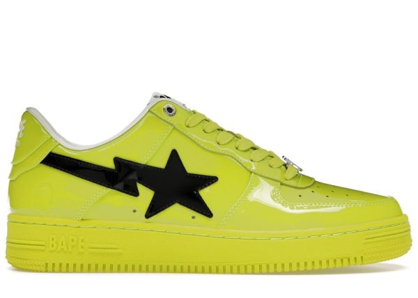 A Bathing Ape Bape Sta #2 Yellow Patent For Discount