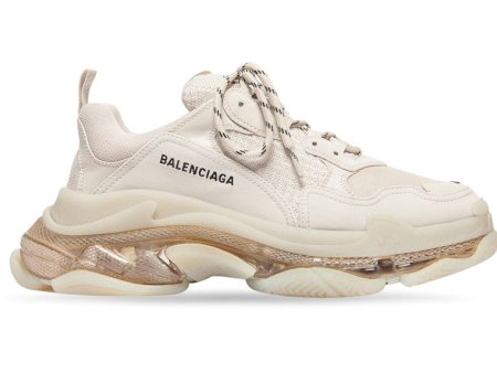 Balenciaga Triple S Clear Sole Beige (Women S) Cheap