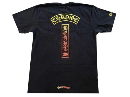 Chrome Hearts Gradient Logo T-Shirt Black on Sale