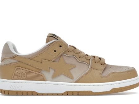 A Bathing Ape Sk8 Sta #4 Beige Online Sale