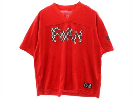 Chrome Hearts X Matty Boy Ppo Form Team Mesh Warm Up Jersey T-Shirt Red Sale