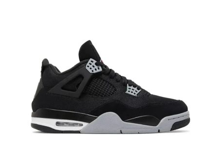 AIR JORDAN 4 RETRO SE BLACK CANVAS Sale Supply