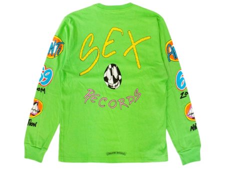 Chrome Hearts Matty Boy Sex Records L S T-Shirt Citrus Fashion