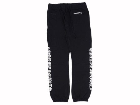 Chrome Hearts Logo Sweatpants Black Online Sale