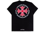 Chrome Hearts Made In Hollywood Plus Cross T-Shirt Black Red Online Sale