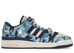 Adidas Forum 84 Low Bape 30Th Anniversary Blue Camo Hot on Sale