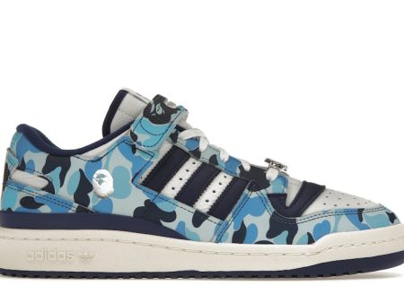 Adidas Forum 84 Low Bape 30Th Anniversary Blue Camo Hot on Sale