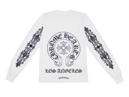 Chrome Hearts Los Angeles Excluisve L S T-Shirt White Online now