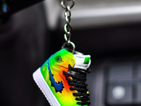 3D Sneaker Keychain AJ1 J Balvin Hot on Sale