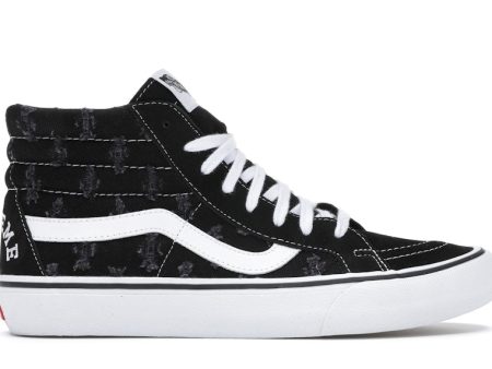 Vans Sk8-Hi Supreme Hole Punch Denim Black For Cheap