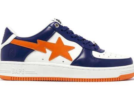 A Bathing Ape Bape Sta #3 M2 White Blue Orange Hot on Sale