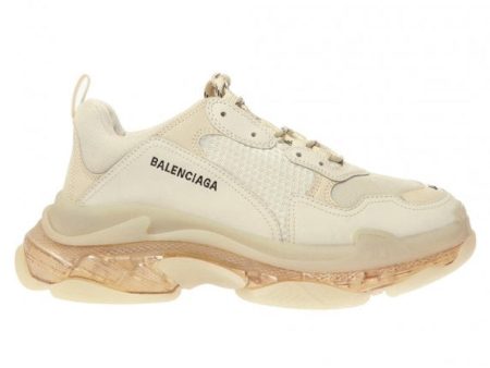 Balenciaga Triple S Clear Sole Beige Sale