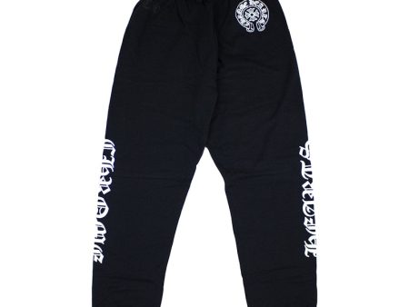 Chrome Hearts Horse Shoe Logo Sweatpants Black Sale