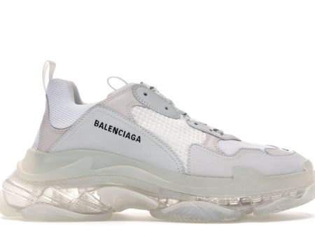 Balenciaga Triple S Clear Sole White Sale