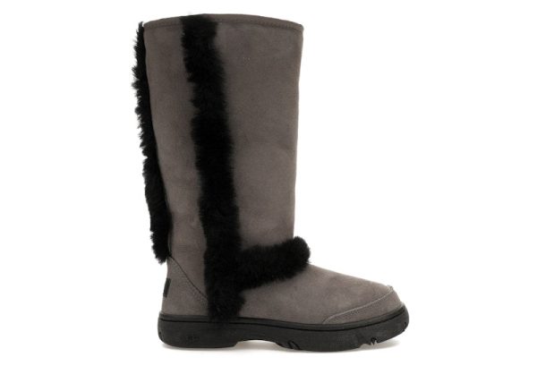 Ugg Sunburst Tall Boot Grey Black (Women S) Online