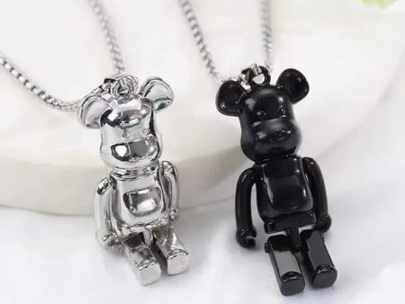 BEAR BRICKS SS PENDANT Discount