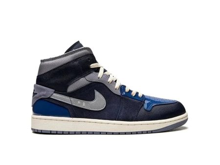 Air Jordan 1 Mid SE Craft  Inside Out - Obsidian  Sale For Discount