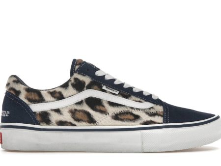 Vans Old Skool Supreme Leopard Navy Fashion