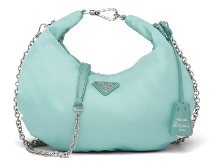 Prada Re-Edition 2006 Nylon Bag Jade Green Supply