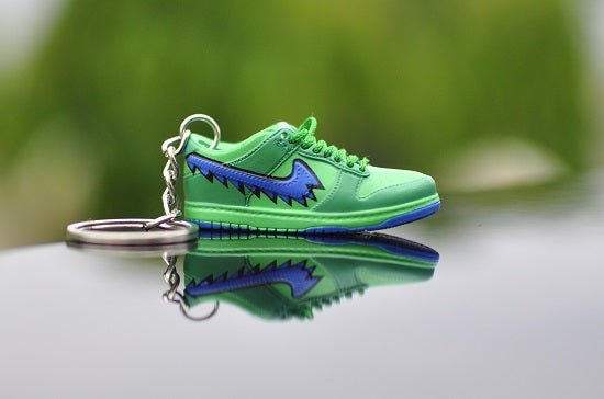 3D Sneaker Keychain Grateful Dead - Green Online now