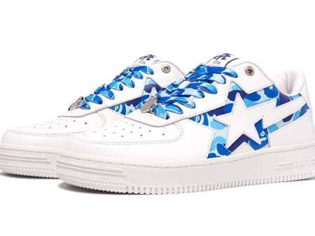 A Bathing Ape Bape Sta Icon Abc Camo Blue Supply