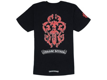 Chrome Hearts Dagger T-Shirt Black For Discount