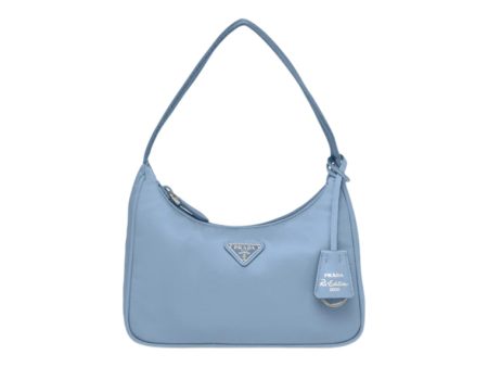 Prada Re-Edition 2000 Re-Nylon Mini Bag Celeste Sale