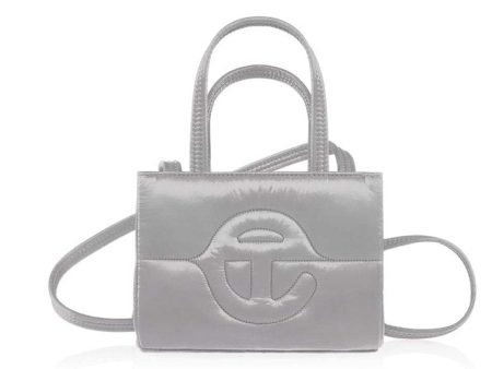 Telfar Small Puff Shopper Grey Supply