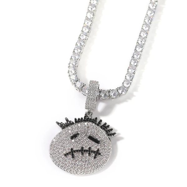 TRAVIS SCOTT LOGO ICED OUT PENDANT Online Sale