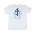 Chrome Hearts Triple Cross Logo S S T-Shirt White Online