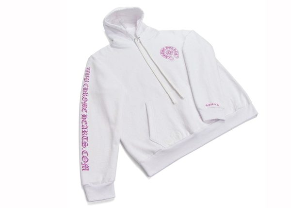 Chrome Hearts Www.Chromehearts.Com Hoodie Purple Glitter on Sale