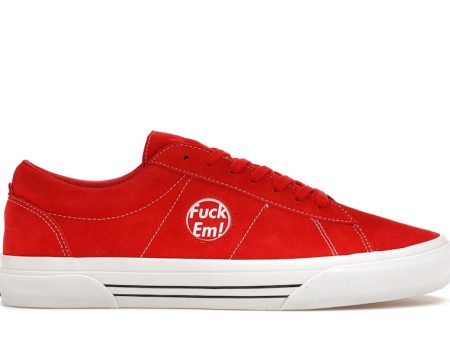 Vans Sid Supreme Fuck Em Red For Sale