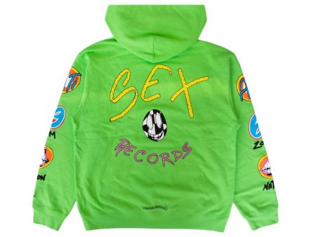 Chrome Hearts Matty Boy Sex Records Hoodie Citrus Sale